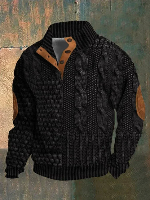 Men's Cashmere Jumper Classic Style