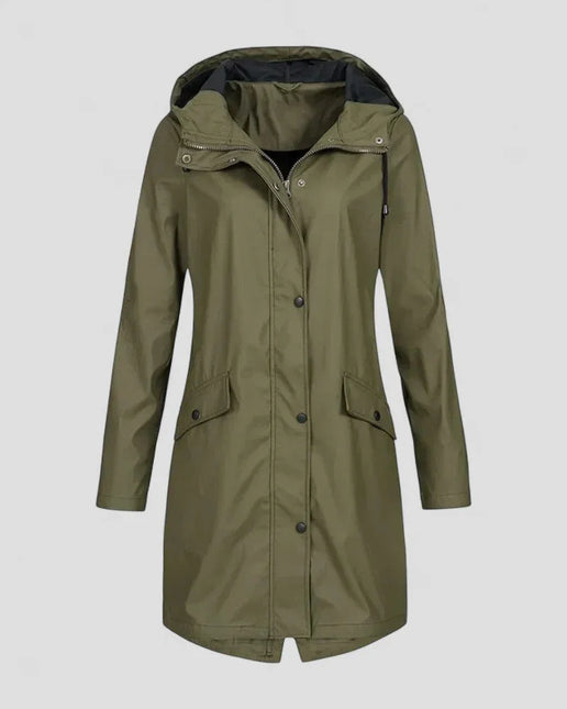 Women's Hooded Waterproof Rain Jacket