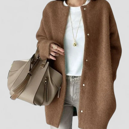 Women's Oversized Soft Knit Longline Cardigan