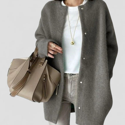 Women's Oversized Soft Knit Longline Cardigan