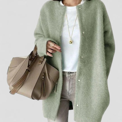 Women's Oversized Soft Knit Longline Cardigan