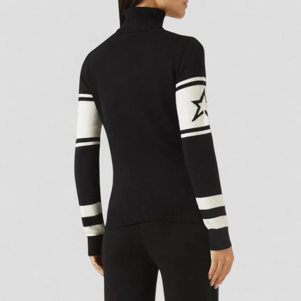 Women's Turtleneck Merino Wool Après Ski Jumper