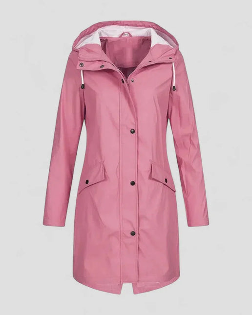 Women's Hooded Waterproof Rain Jacket