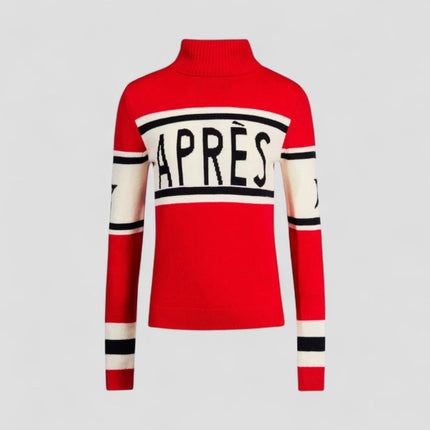 Women's Turtleneck Merino Wool Après Ski Jumper