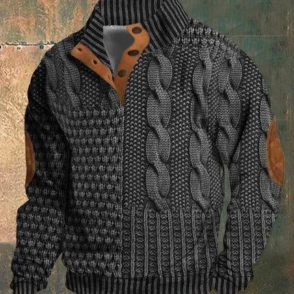 Men's Cashmere Jumper Classic Style