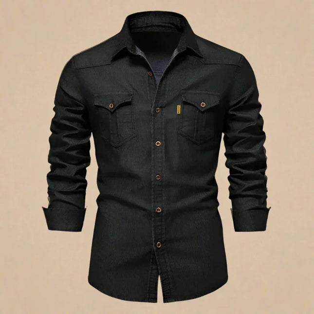 Men's Denim Shirt Classic Fit
