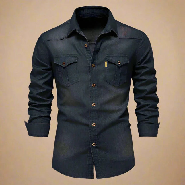 Men's Denim Shirt Classic Fit