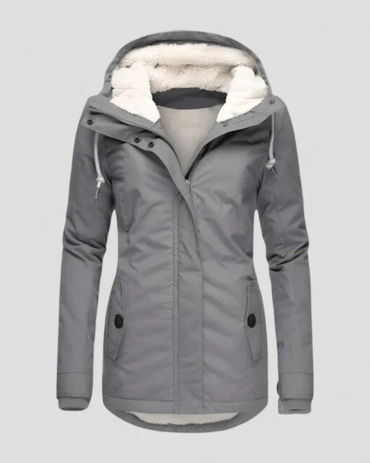 Women's Winter Jacket Waterproof Fleece Lined