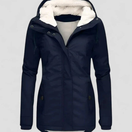 Women's Winter Jacket Waterproof Fleece Lined