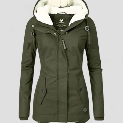 Women's Winter Jacket Waterproof Fleece Lined