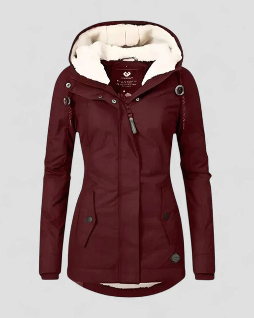 Women's Winter Jacket Waterproof Fleece Lined