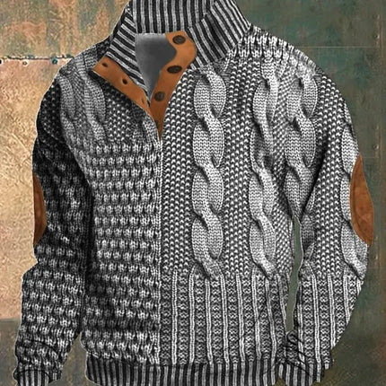 Men's Cashmere Jumper Classic Style