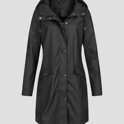 Women's Hooded Waterproof Rain Jacket