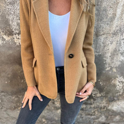 Women's Wool Coat Elegant Design