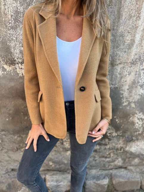 Women's Wool Coat Elegant Design