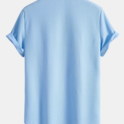 Men's T-Shirt with Shirt Look