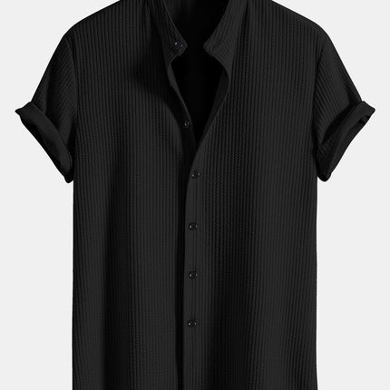 Men's T-Shirt with Shirt Look