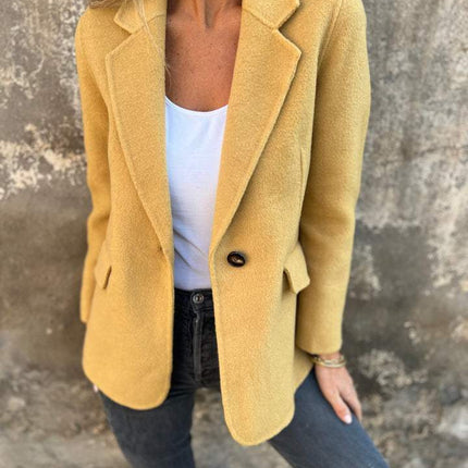 Women's Wool Coat Elegant Design
