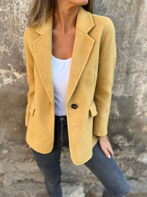 Women's Wool Coat Elegant Design