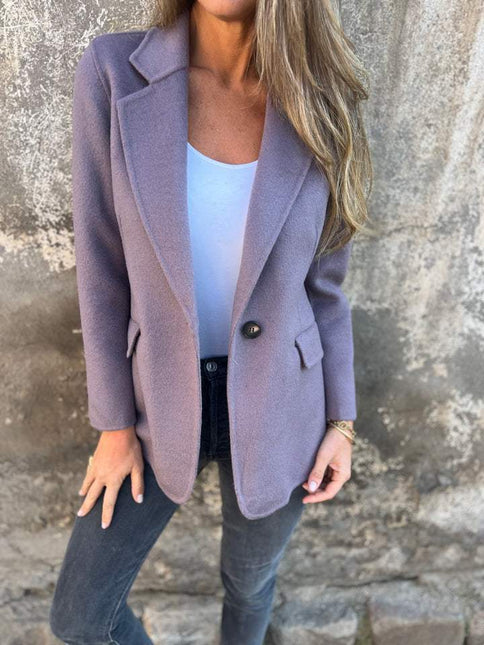 Women's Wool Coat Elegant Design