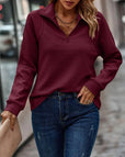 Burgundy / S