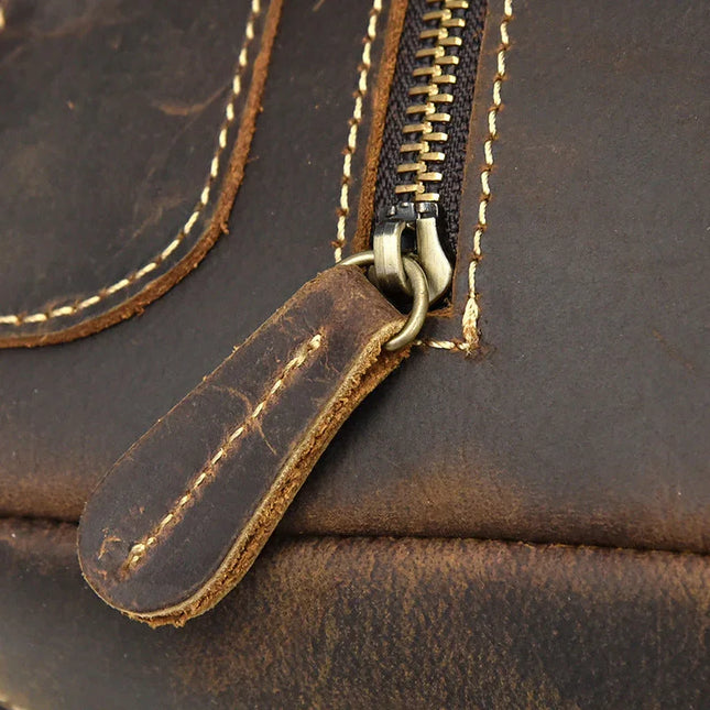 Men's Leather Rucksack High Quality
