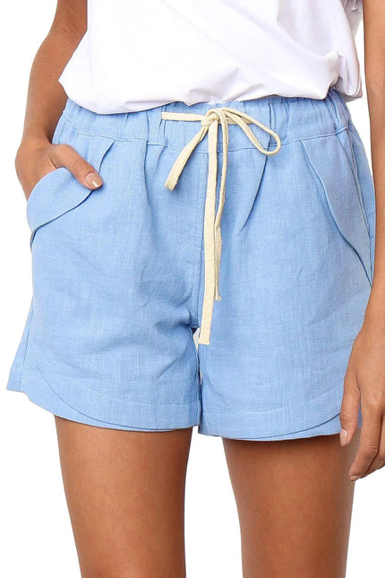 Women's High Waist Loose Fit Shorts