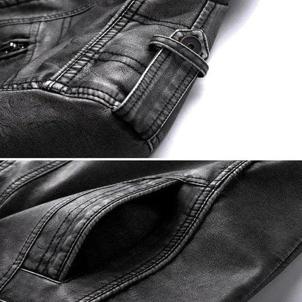 Men's Stand Collar Jacket Twill