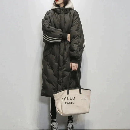 Women's Quilted Long Jacket