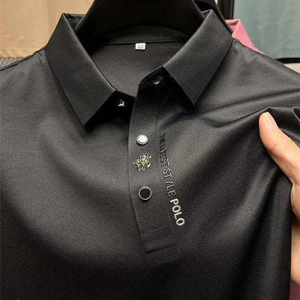 Men's Polo Shirt Wrinkle-Free