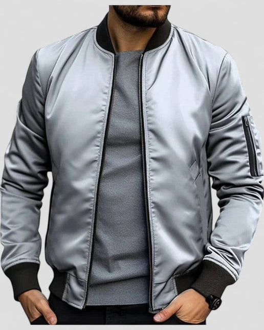 Men’s Casual Lightweight Bomber Jacket