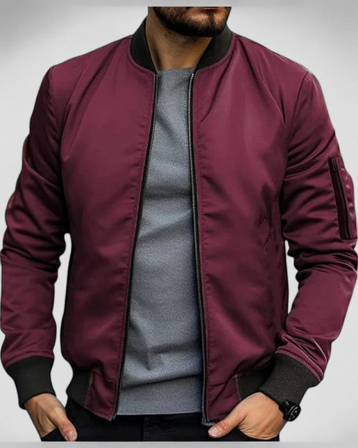 Men’s Casual Lightweight Bomber Jacket