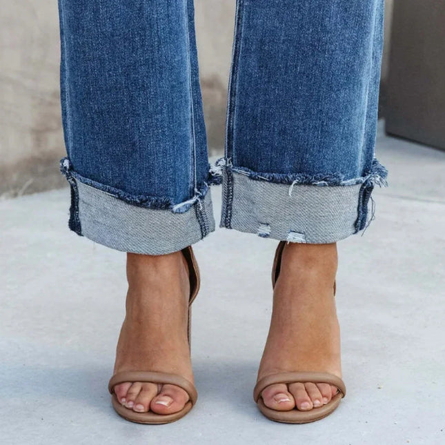 Women's Casual Denim Jeans Comfortable Fit