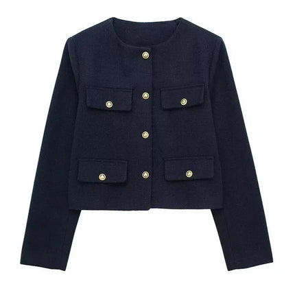 Women's Tailored Fit Tweed Blazer