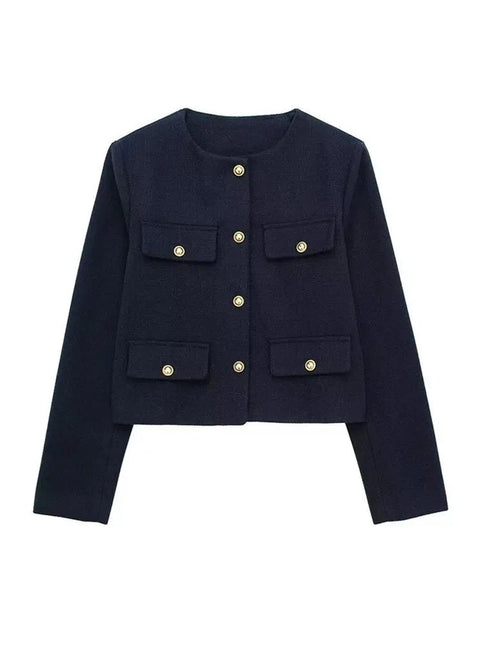 Women's Tailored Fit Tweed Blazer
