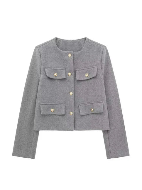Women's Tailored Fit Tweed Blazer
