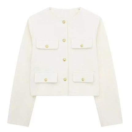 Women's Tailored Fit Tweed Blazer