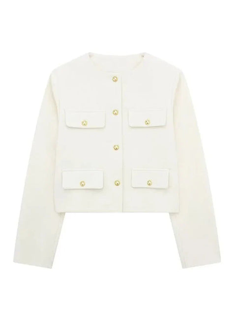 Women's Tailored Fit Tweed Blazer
