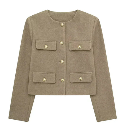 Women's Tailored Fit Tweed Blazer