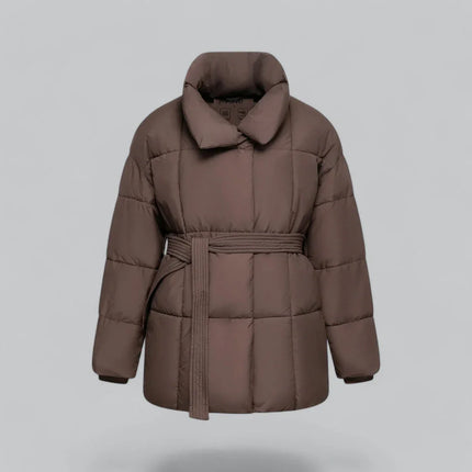 Women's Winter Jacket Belted Style