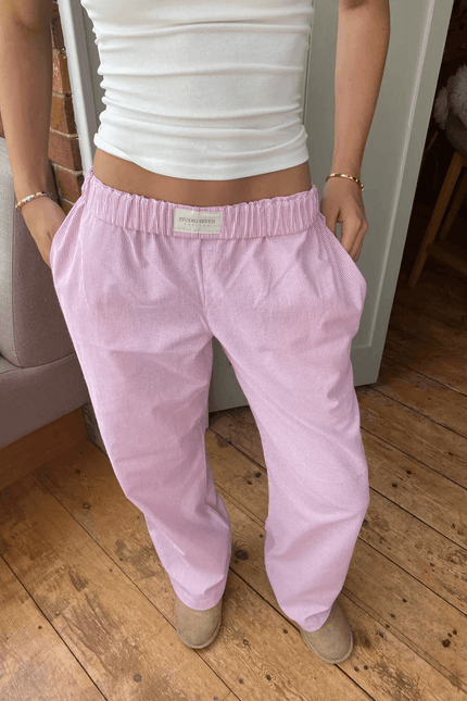 Women's Relaxed Fit Lounge Trousers Lightweight Soft Fabric