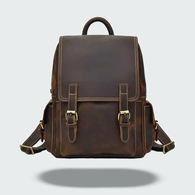 Men's Leather Rucksack High Quality