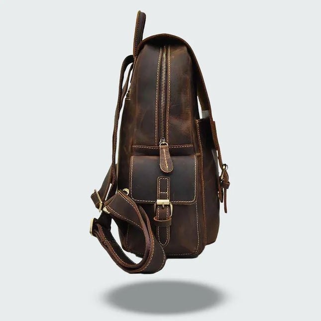 Men's Leather Rucksack High Quality