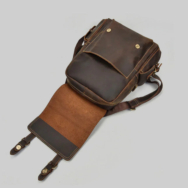 Men's Leather Rucksack High Quality