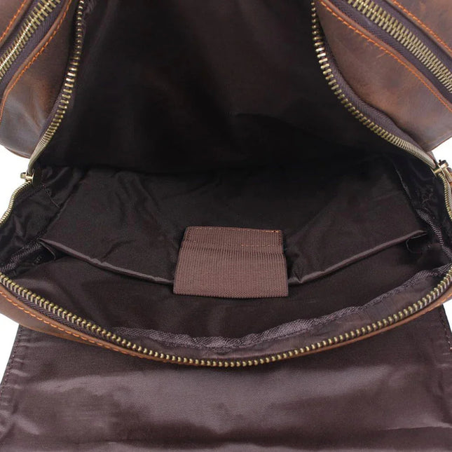 Men's Leather Rucksack Timeless Design