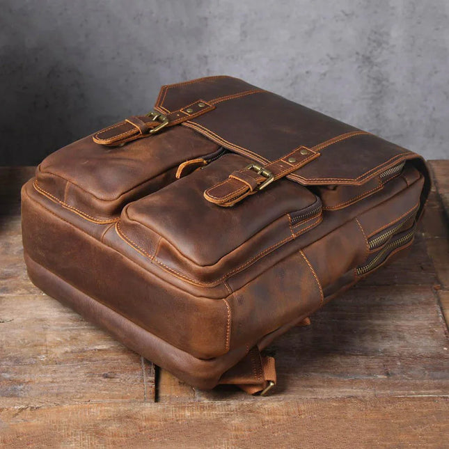Men's Leather Rucksack Timeless Design