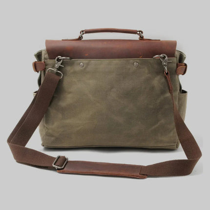 Men's Canvas Messenger Bag Retro Style