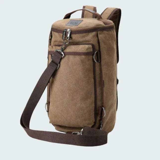 Men's Large Capacity Travel Backpack Durable Fabric