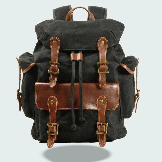 Men's Vintage Canvas Adventure Backpack