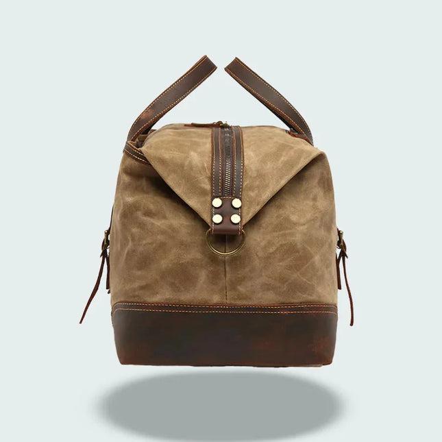 Men's Leather Duffle Bag Sophisticated Design